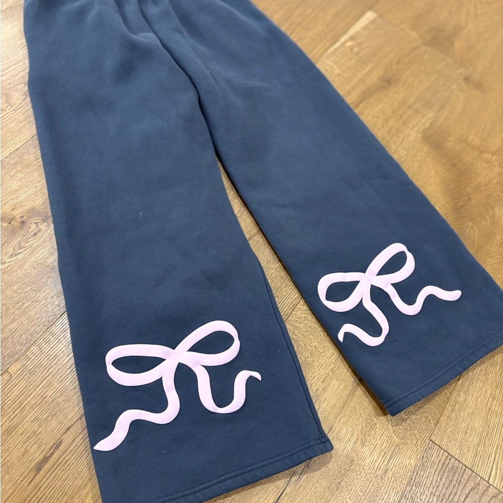 Edikted Bonney Bow Detail Sweatpants